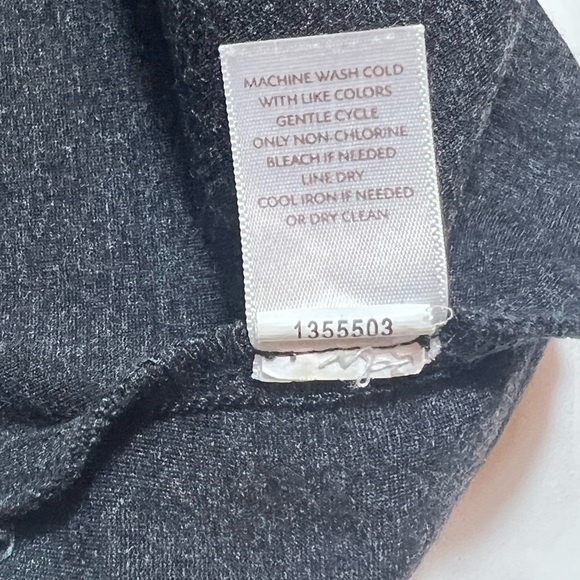 J. Jill Ponte Pencil Skirt, Charcoal Grey, Small - Picture 4 of 6